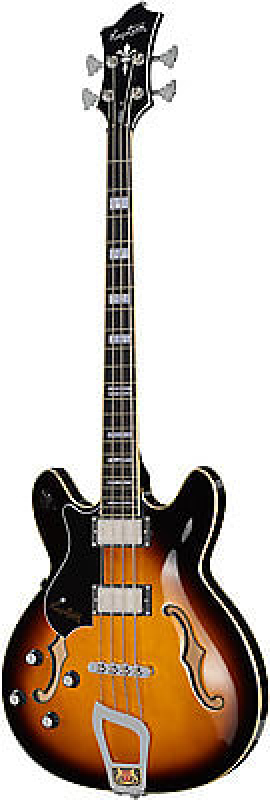 Hagstrom Viking Bass Tobacco Sunburst Left- Hand**Special Offer**
